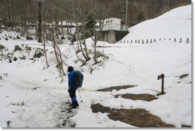 安達太良山スノーハイク