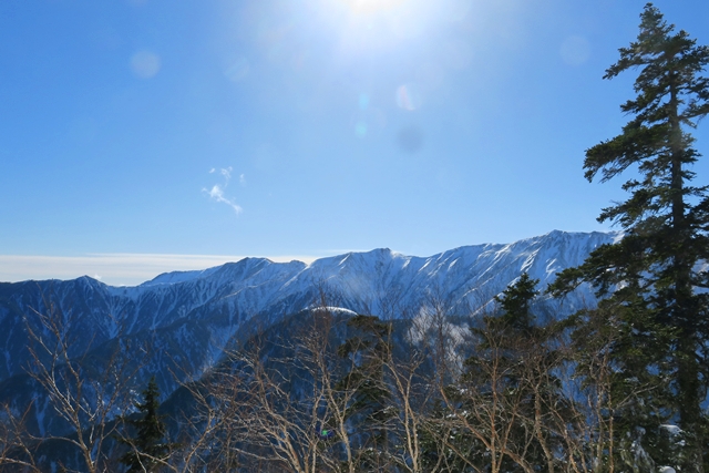 燕岳で山納め（前編）