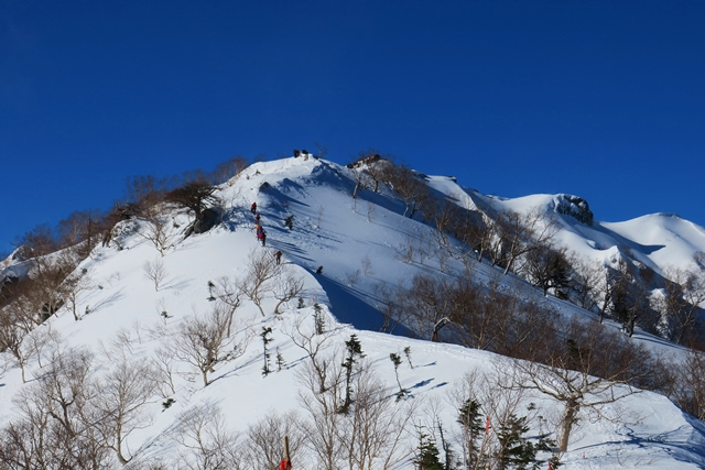 燕岳で山納め（前編）