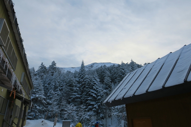 硫黄岳で山初め　オーレン冬季小屋泊（後編）