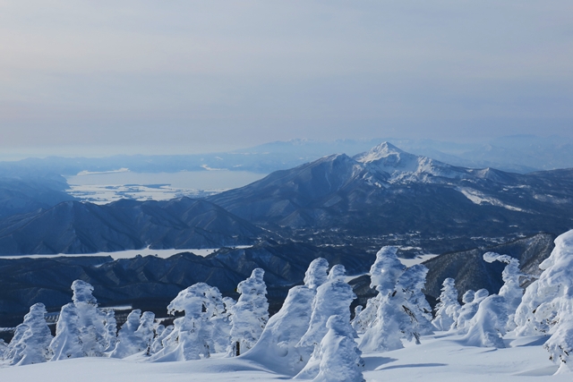 西吾妻山のスノーモンスター（2）