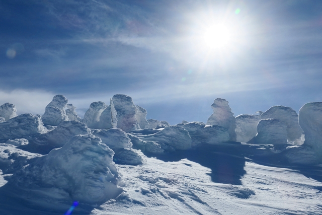 西吾妻山のスノーモンスター（2）