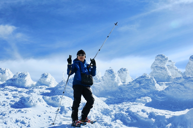 西吾妻山のスノーモンスター（2）