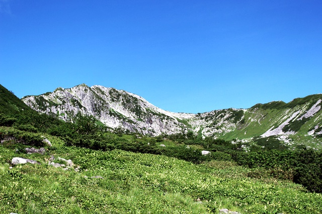 北アルプス縦走景