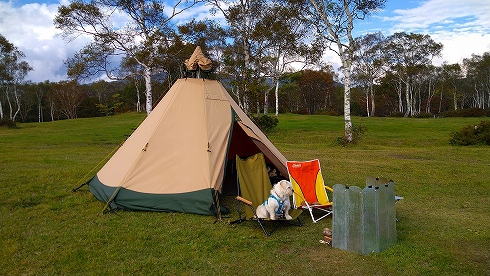 久しぶりのテントキャンプ