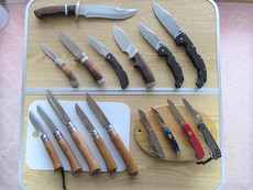 私のキャンプ用品④ キャンピングナイフと鉈
