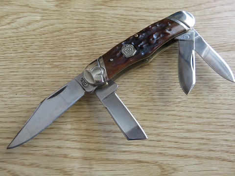 Colt CT203 Railsplitter Brown Stag Bone 01