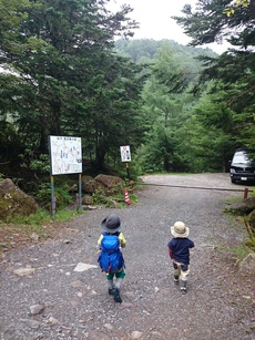 小屋泊まり、家族で八ヶ岳