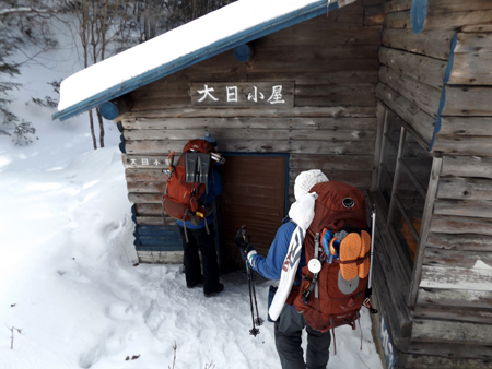 激サブ金峰山で鍋宴会 17/3/7～8