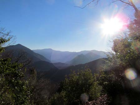 登り初めはノンビリ沢口山 15/01/08