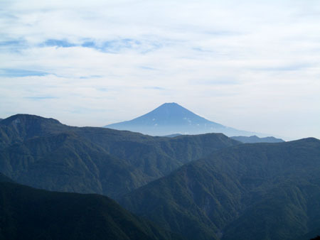 見ても登っても男前、大無間山 14/10/10