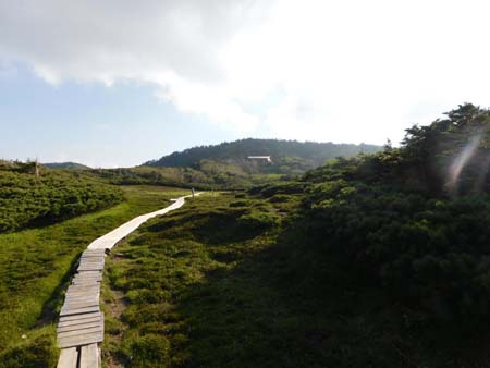 リハビリの〆で光岳　18/6/25～26