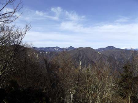 榛原川林道から大札山 16/2/5