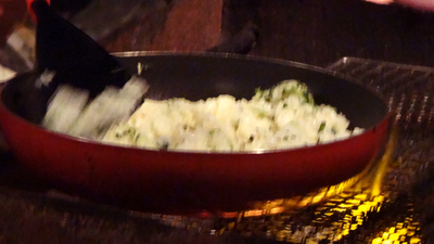 湖畔で過ごした一日目