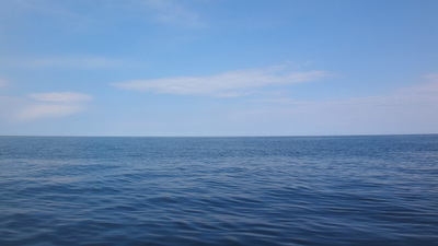 春の陽光を浴びながら