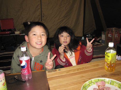 年越しキャンプ　Ｉｎ　青川峡キャンピングパーク　その１