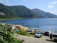本栖湖浩庵にて夏合宿してきました♪-2
