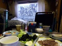 梅を見ながらの宴会（3月16日）