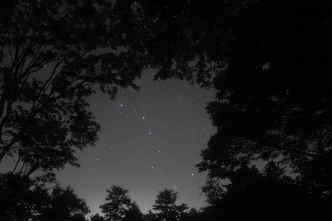 大台ケ原の星空