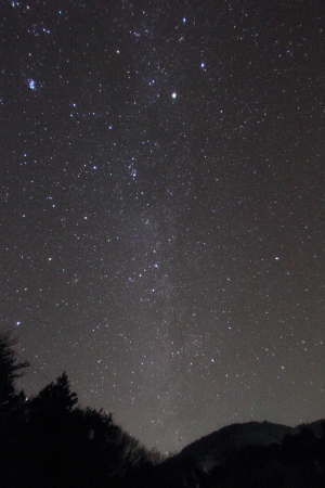 八塔寺の星景写真