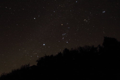 八塔寺の星景写真