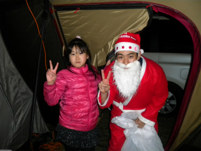 クリスマスキャンプ(´∇｀)＜Merry☆Christmas