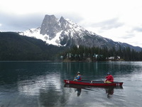 Banffの旅　カヌーとキャンプ（気分）