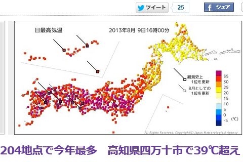 熱中症に注意
