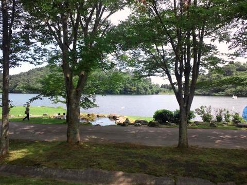 中日快晴（志高湖キャンプ場）