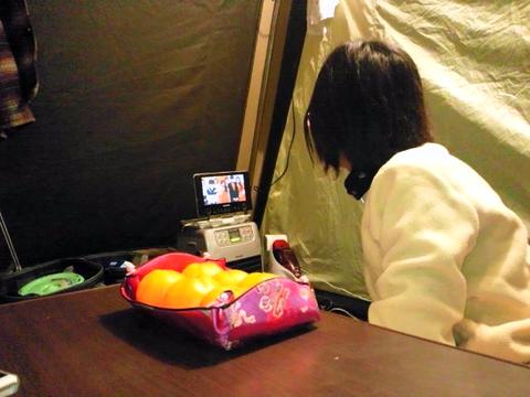 年越しキャンプ中！