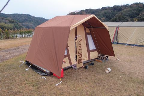長州発！koutarouのキャンプライフ！！:新幕初張り！