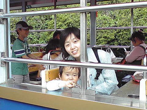 トロッコ列車！