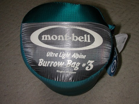 mont-bell Burrow Bag＃3