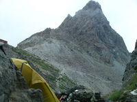 No.110   槍ヶ岳山荘設営完了！ 2010/08/28 19:16:27