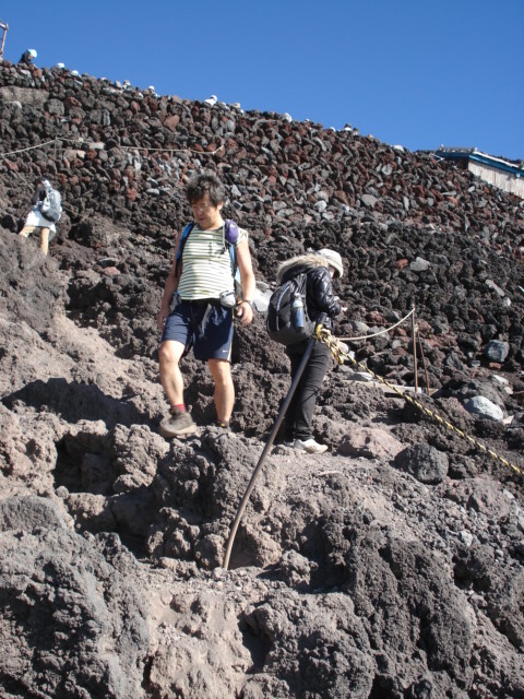 山ガールだらけの富士山で・・・賢パパ最後に痛恨のミス