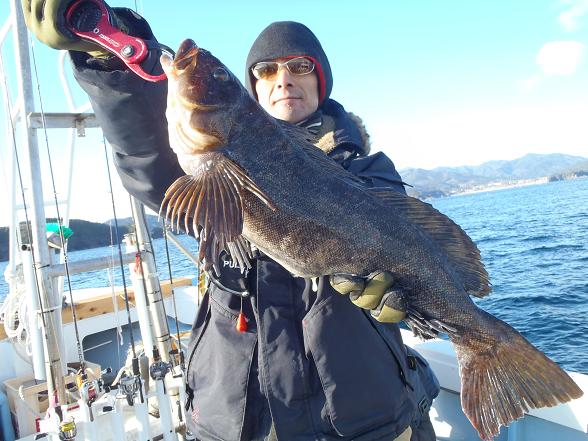 「ボートロック・初釣り」