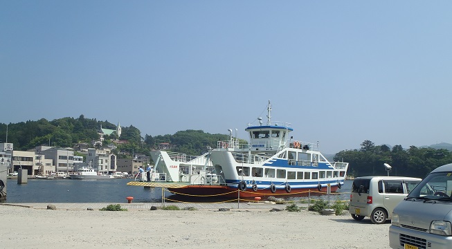 「大島・お墓参り～」