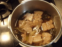 角煮に　挑戦？ 2009/09/28 21:43:29