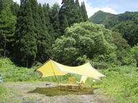なんだ～キャンカーの中の方が　涼しいじゃない（笑） 2012/06/17 16:13:58