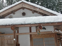 積もりました！（40センチ） 2012/01/07 10:16:03
