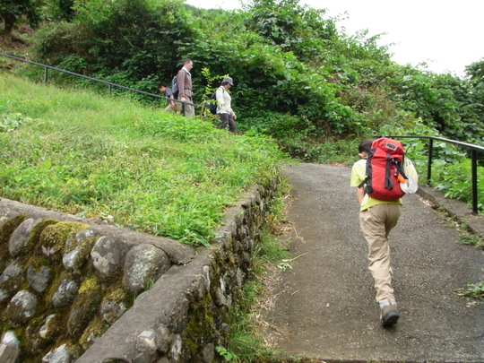 去年の陣馬山