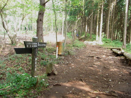 去年の陣馬山