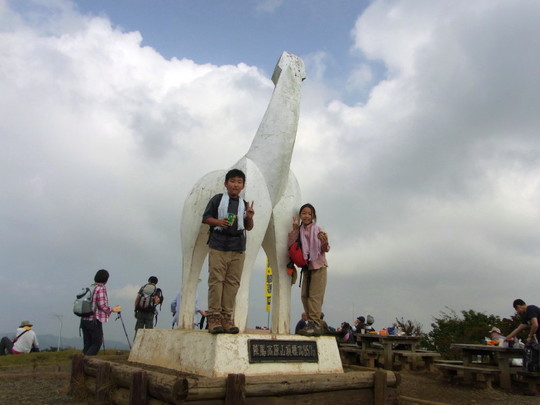 去年の陣馬山