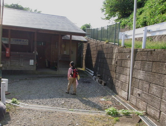 去年の陣馬山