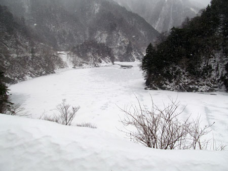 聖岳東尾根 敗退 一日目 13/01/02