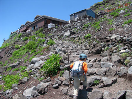 長男と富士山　11/07/15～16　その①