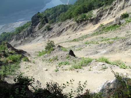 リハビリ廃道 鳥小屋尾根(茶臼岳)　13/08/15～16