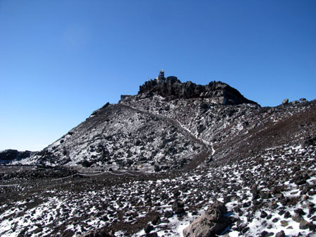 初冠雪の富士山＆お鉢巡り (単独日帰り)　11/09/24