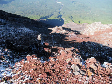 初冠雪の富士山＆お鉢巡り (単独日帰り)　11/09/24