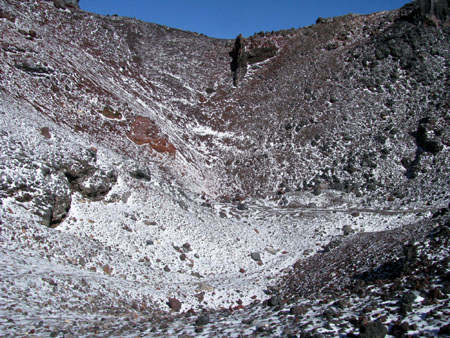 初冠雪の富士山＆お鉢巡り (単独日帰り)　11/09/24